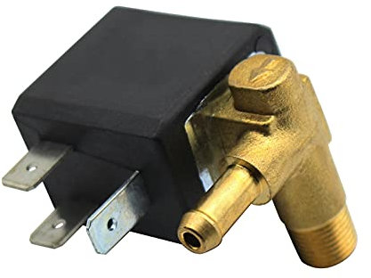 LEVINE Valvola Pipeline Normalmente Chiusa N/C AC 230 V G1/8' Ottone Ferro Vapore Acqua 2 Posizioni Elettrovalvola a 2 Vie Disco lamellare