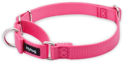 Hyhug Verbessertes Design Nylon-Gurtband, Waschen mit kaltem Wasser verblasst Nicht, verschmutzt Hundehaare Nicht, verschleißfest und Nicht anfällig für Fusseln. Rutschfestes Martingalhalsband zum