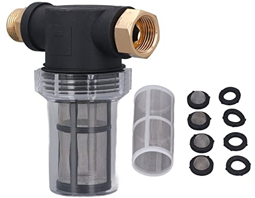 Filtration de pré-filtre jetable, remplacement de rinçage automatique de filtre à eau de style T pour le système de pré-filtre domestique d'eau de puits
