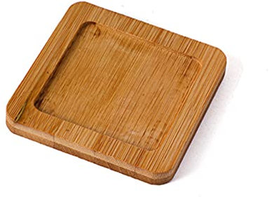 Supvox 1 Satz 4St Desktop-Glas Pflanzgefäß für Sukkulenten Hühnerfutter Pflanzgefäß aus Keramik Sukkulententöpfe aus Keramik Blumentopf aus Keramik Haushalt Sukkulente Pflanzen Bambus