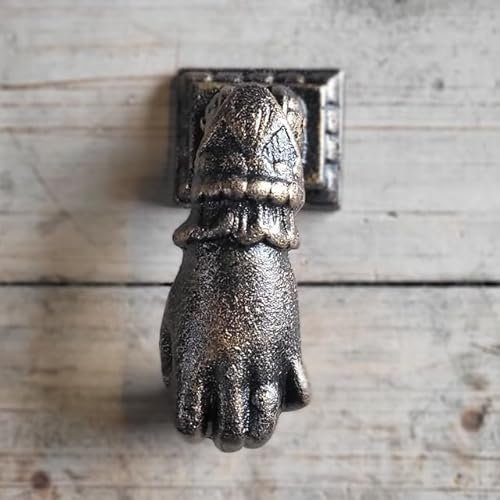 TÜRKLOPFER Hand GUSSEISEN Vintage ANTIK Stil GARTENDEKO TÜRDEKO NEU WO-1704