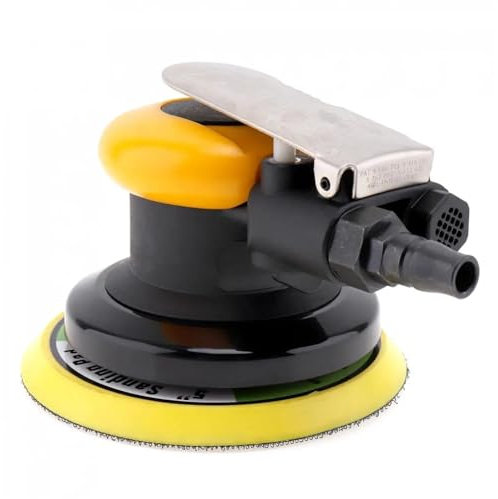 LIJADORA Orbital neumática amoladora de aire lijadoras neumáticas de 5 pulgadas 12000RPM LIJADORA Orbital aleatoria pulidoras de coches herramientas de aire