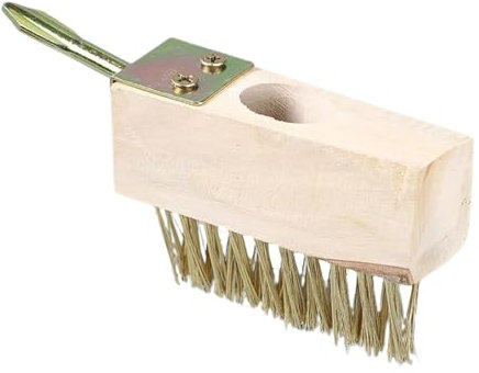 Bvizyelck Moosentferner für Pflastersteine, Deckfugen-Reinigungswerkzeug - Auffahrt-Moosentferner, tragbare Pflasterbürste - 45-Grad-Winkel-Deck-Riss-Reinigungswerkzeug, Fugenmörtel, manuelles