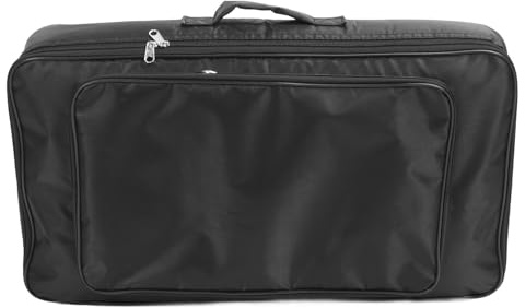 24 Zoll Tragbare Gitarren-Effektpedaltasche, Tragetasche Für Gitarren-Effektpedale mit Großer Zubehörtasche, Wasserdichte Gigbag Für Multifunktionspedale, Keyboards, DJ-Controller