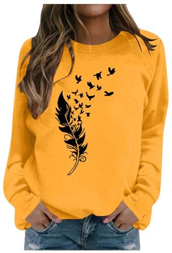 NNGOTD Pullover Damen Spitze Damen Sweatshirt japanischer Hoodie Damen Blaser Jacke Damen 48 Mantel Damen kariert schwarz Langarmshirt Damen schwarz mit Aufdruck Weihnachtspullover Freizeithemd