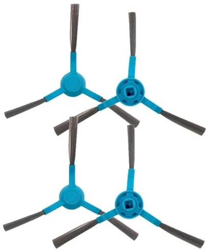 DEMULAX Pièces de Rechange de Rechange, for Thomson, THVC204BC Filtre HEPA Brosse latérale Robot aspirateur Accessoires Kit de consommables Accessoires pour Robot balayeur(4PCS Brushes)