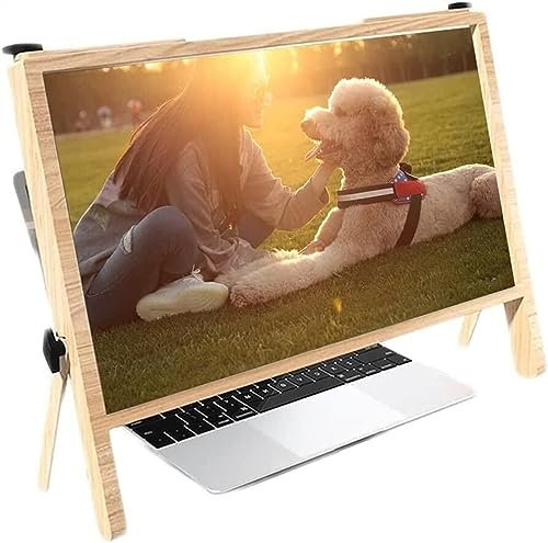 LoiYtrd Tablet-Bildschirmlupe Laptop-Lupe, Laptop-Bildschirm-Lupe-Schutzhalter, Laptop-Bildschirm-Lupe, 3D-Anti-Blaulicht-Laptop HD-Bildschirmlupe