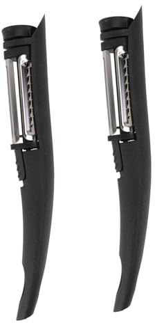 OFFSCH 2piezas Rallador De Cuchillo Para Pelar Pelador De Verduras Herramienta Para Pelar Práctico Pelador De Frutas Rallador De Acero Inoxidable Para Cocina y Uso Diario