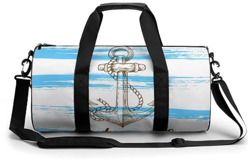 Segeln Sport Duffel Bag Sporttasche Reisetasche Handgepäck Tasche Schwimmtasche Weekender Bag 45x23x23cm