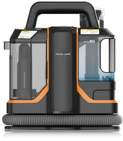 TS TAC-SKY Nettoyeur Et Lave-Tapis Portable Multifonction for La Maison - Machine De Nettoyage De Sol Tout-en-Un for Tapis, Moquettes Et Sols Durs