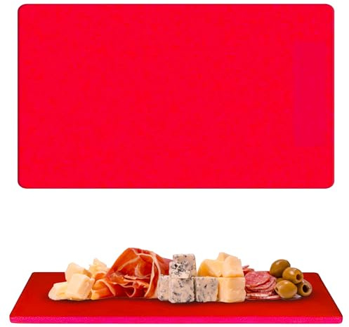 Plastic Chopping Board – Color-Coded Cutting Boards for Kitchen & Commercial Use – Knife-Friendly, Non-Slip – Easy to Clean, Durable Boards for Meat, Vegetables & Fruits – 60L x 40W x 2.5Th cm