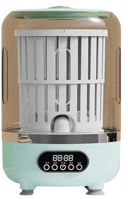 alloneslife 3L Wiederaufladbare Kleine Waschmaschine Kabellose Reinigung Für Babykleidung Unterwäsche Leiser Motor Reisen Heimgebrauch Reisewaschmaschine Für Unterwäsche