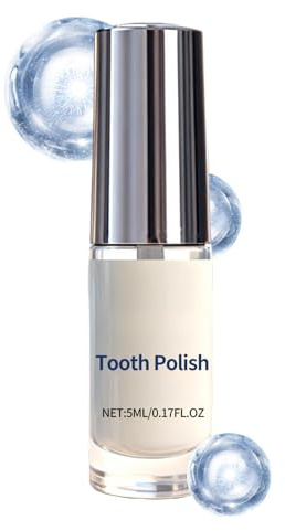 Djowyh Polisseur Dentaire Blancheur,Dentifrice Doux Anti-Taches | Peinture Dentaire Blanche 5ml | Pour Soin Quotidien Adultes et Bouches Sensibles