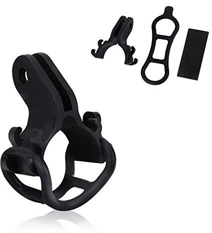 Support de Lampe Torche pour V lo Pince Universelle R glable Antid rapante pour Guidon Tige de Fourche ou Tube de Cadre