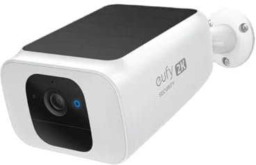 eufy Security S230 SoloCam (SoloCam S40) Solar Security Camera Outdoor Wireless, Battery Camera, Integrated Solar Panel, Spotlight Camera, 2K Resolution, 2.4 GHz Wi-Fi, No Monthly Fee