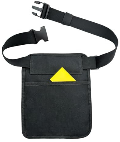 LUFOX Server Pouch Bag Restaurant Waiter Waist Money Pouch Restaurant Apron Bag with Adjustable Belt