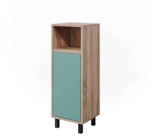 Vicco Midischrank Agasta, Mintgrün, 30 x 87.2 cm