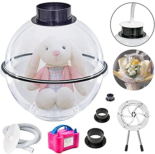 LAOJIN Ballonfüllmaschine, Ballonfüllung Geschenkverpackungsmaschine, Valentinstag Ballonfüllungsmaschine, Werkzeug mit Ballonpumpe und Fackelzange für Valentinstag Dekoration Hochzeit