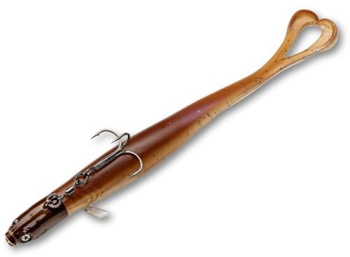 LMAB Drunk Shooter - Vertikal Köder - 25 cm, Angelköder zum pelagischen & vertikalen Angeln, Zander Gummifisch, Zanderköder, Zander Köder zum Bootsangeln