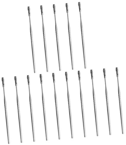 BCOATH 3 Sets Ohrfeder-ohrlöffel Aus Edelstahl Für Taschenlampe Ohrreiniger- Rutschfester Haushalts-ohrlöffel Leicht Zu Reinigen Silber 5 Stück * 3