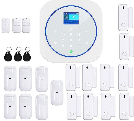 Wifi GSM Alarm System For Home Wireless Security Burglar System Kit 2G Smart Life App Control Work(YK-042-GSM-G12-K)