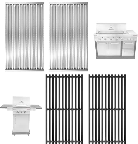43,2 cm Emitterplatten & Grillroste für Charbroil TRU-Infrared 463642316 463675016 466642416 463644220 463632320 463644220 463675016P1, Infrarot-Grillrost Für Charbroil G362-2100-W1, G369-0030-W1