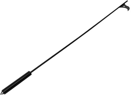 KOMBIUDA Attizzatoio Per Braciere in Acciaio Manico Lungo Ergonomico, Accessorio Per Barbecue e Falò All'aperto, Attrezzo Resistente Per Uso Domestico e Campeggio
