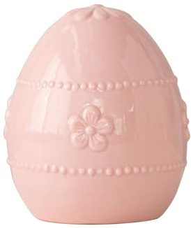 Kaezuy Ostern Keramik Ei Ornamente Modern Blumen Porzellan Tischdekoration Dekorationen Für Osterdeko Innen Und Geschenke (B)