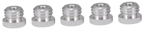 Operitacx 5 Stück Teiliges Mikrofonstativ Adapter aus Aluminiumlegierung für Kameramonitore Digitale und Stative