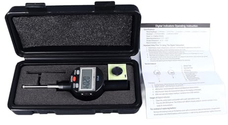 Spessimetro calibro digitale 0-30mm, corpo in alluminio IP65 waterproof - alta precisione 0,01mm con display LCD facile leggere, per misurazioni industriali e controllo qual