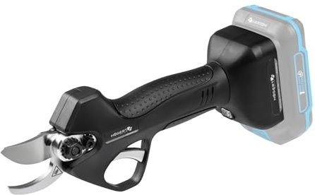 HÖGERT TECHNIK Tijeras de Poda a Batería 18V OneAccuSystem, motor sin escobillas, tijeras de jardín eléctricas para ramas hasta 30 mm, podadora inalámbrica para jardín y frutales, sin batería