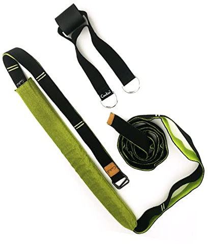 Eminchu Yoga-Gurt, Multifunktionaler Back Bend Assist Trainer, an der Tür Hängender Designgurt Zum Dehnen von Bein, Taille, Rücken und Fitnessstudio, Büro, Heim-Outdoor-Fitness
