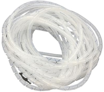 WUDOLI Guaina protettiva for avvolgicavo a spirale da 4 mm a 30 mm, gestione efficace dei fasci di linee del computer Strumenti(30mm x 1.5 Meters)