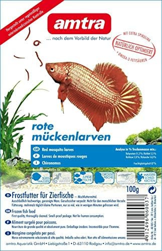 Rote Mückenlarven Blister 10x100g (1kg)