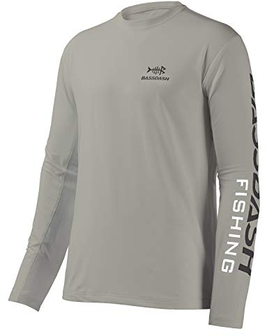 Bassdash fiske-tröjor för män UV-solskydd UPF 50+ långärmad t-shirt
