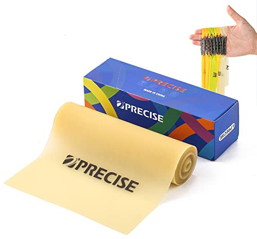 PRECISE 2M Bande Elastique Lance Pierre Plates 0,4/0,5/0,55/0,6/0,65/0,7/0,75/0,8mm Latex Naturel Rubans de Remplacement Pour Adultes Professionnels Rouleaux Robustes (0,65 mm)