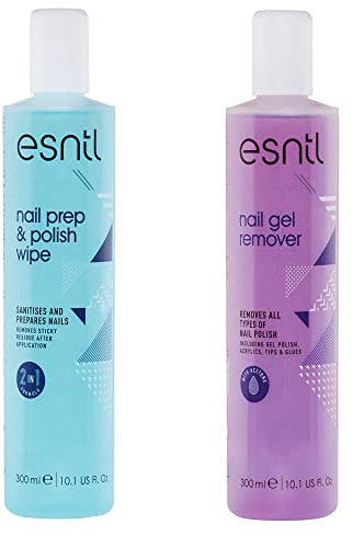 Nail Prep/Polish Wipe + Gel Nail Polish Remover Duo Kit (300ml)