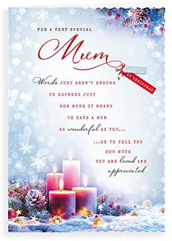 Avant Garde Studios Foto-Weihnachtskarte Mum, 25,4 x 17,8 cm