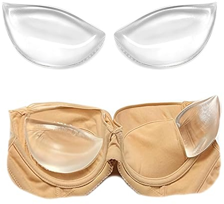 VASANA Silikon BH Einsätze BH Pad Brust Enhancer wasserdichte Gel Einsätze Wiederverwendbare BH Lift für Frauen Mädchen Bikini Push Up Brust Pads