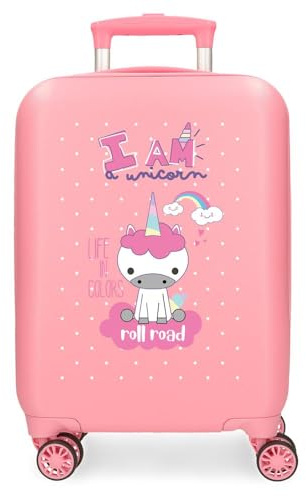 Roll Road I, Rosa, 33x50x20 cms, Unicorn Koffer