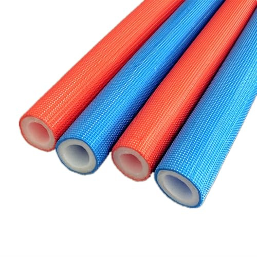Rohrisolierung Isolierung Rohr 150cm Länge Klimaanlage Wärmeisolierung Rohr Schaumstoff Rohrisolierung, Warmwasserleitung Hitzeerhaltung Dicke: 7mm ID 16/20/25/32mm(Blau,20mm)