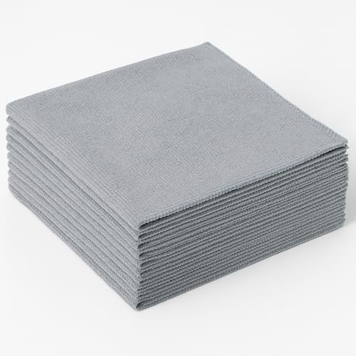 Generico Panni Microfibra Multiuso10 pezzi - Super Assorbenti per Casa, Cucina,Vetri e Auto - Antialoni, Lavabili e Riutilizzabili