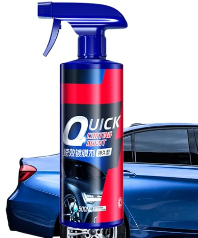 Agente di Rivestimento Spray,Agente Per Rivestimento Ceramico Da 500 Millilitri - Spray Pulizia Vetri Auto,Per Carrozzeria Vetri Vernice Di Auto Camion SUV Moto
