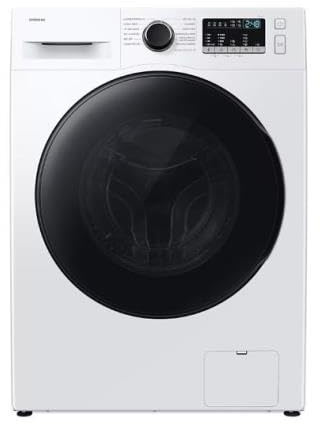 WD80HG4U04BEEP - Lavadora seca para Samsung 8/6 kg, 1400 rpm, color blanco