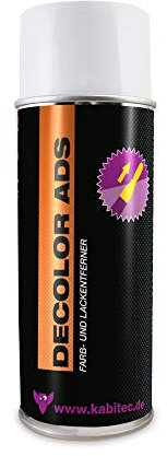 KABITEC DECOLOR ADS Farbentferner, Lackentferner │ Abbeizer-Spray löst Lacke Farbanstriche Lasuren etc. │ 1x 400 ml Aerosol