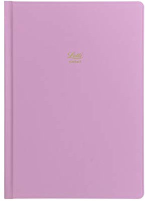 Letts of London Icon A5 Adressbuch, Rosa