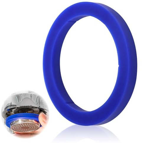 BIVOFU Verbesserte O-Ring Siebträger Dichtung für E61 Espressomaschine - Hochwertiges Silikon - Längere Lebensdauer - Optimale Abdichtung - Blau - ø 73 x 57 x 8,5mm