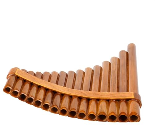 Professionelle Panflöte 15-Röhren-Einsteiger-Spezial-Panflöte In G-Dur Mit Reifen Für Linke Und Rechte Hand (Color : Left)