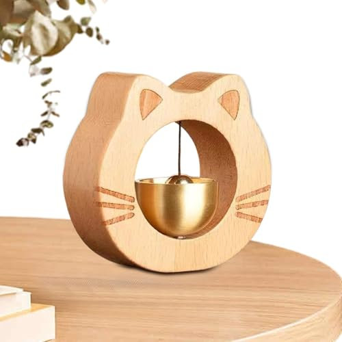 Katzen-Türklingel, um hereinzukommen, Ladenbesitzerglocke Katze - Magnetklingel zur Türöffnung - Ladenbesitzer-Glocke zum Öffnen der Tür, niedliche Türglocken-Dekoration für Freunde und Familie