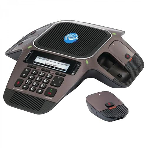SIMPLETEK - Teléfono fijo para audioconferencias Conference Phone IP1850 SIP IP VOIP VOIP DECT 80002452 | Completo con accesorios